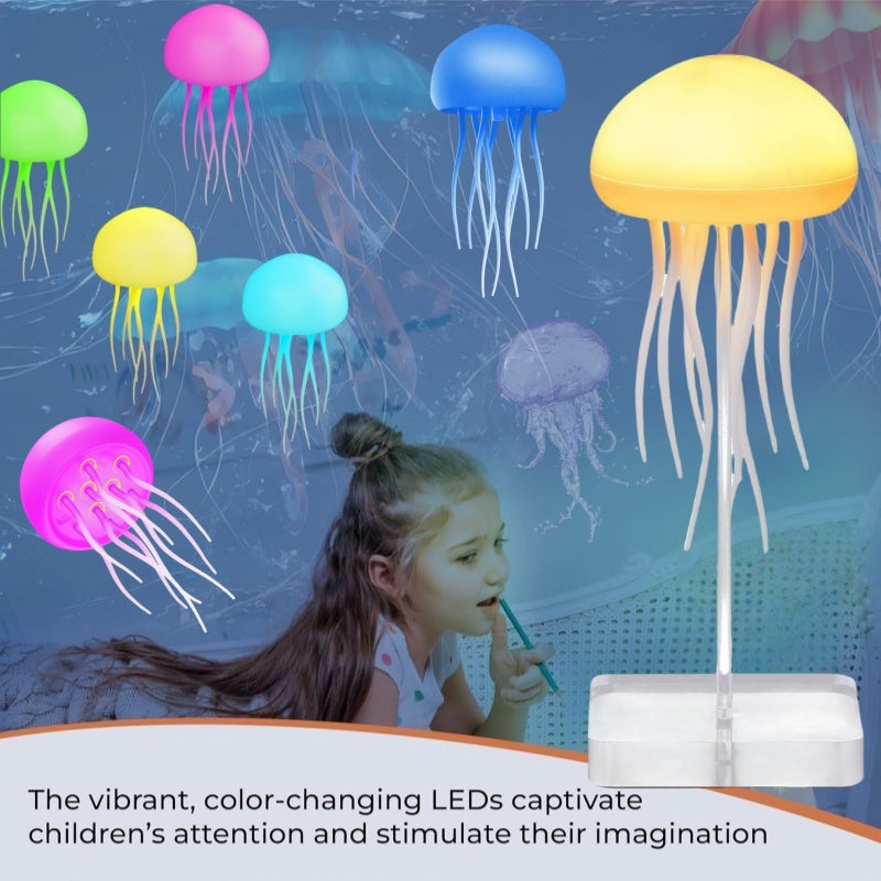 MODENIX™-CARTOON DANCING JELLYFISH NIGHT LIGHT