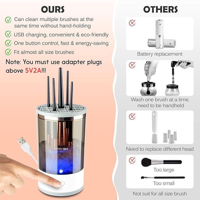 MODENIX™-Electric Makeup Brush Cleaner