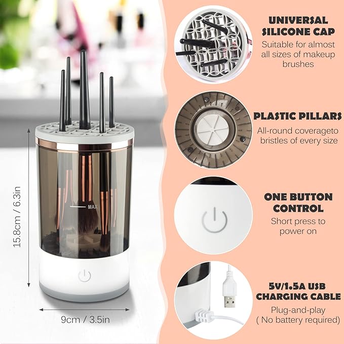 MODENIX™-Electric Makeup Brush Cleaner