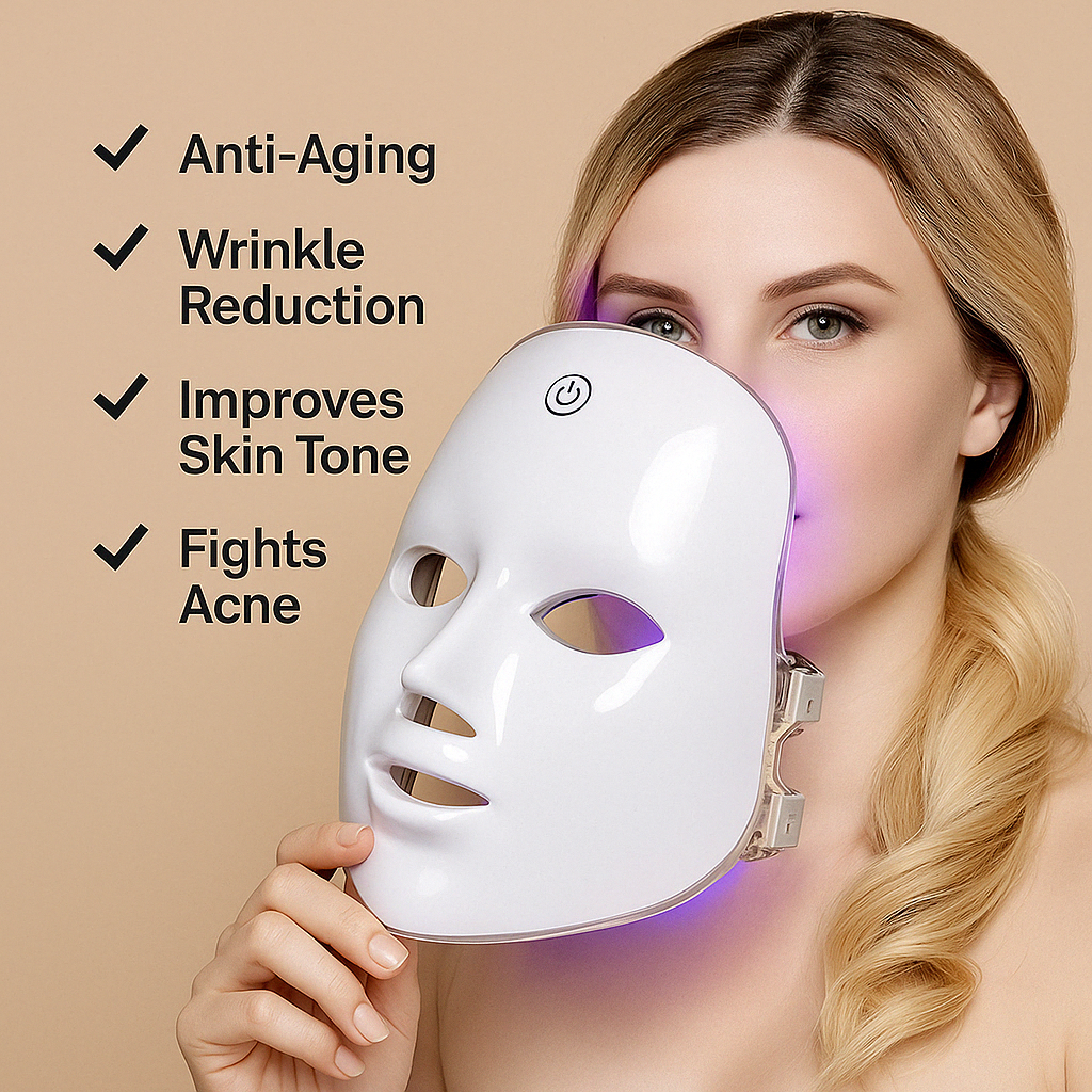 MODENIX™-LED FACE GLOWING MASK