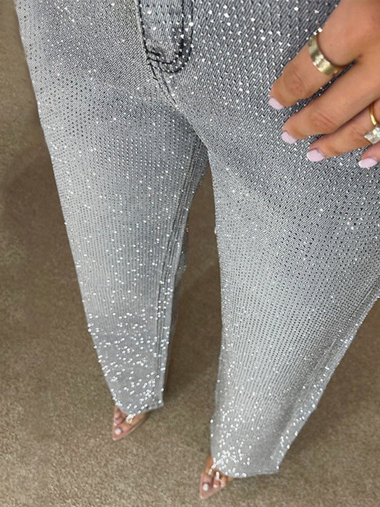 MODENIX™ – SHINY RHINESTONE JEANS