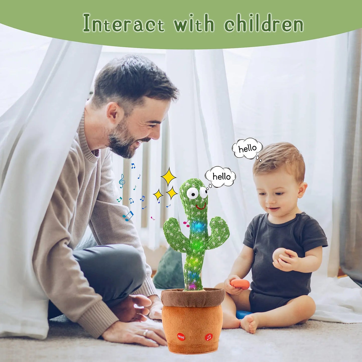 MODENIX™-Cacto Dancing Cactus Plush Toy