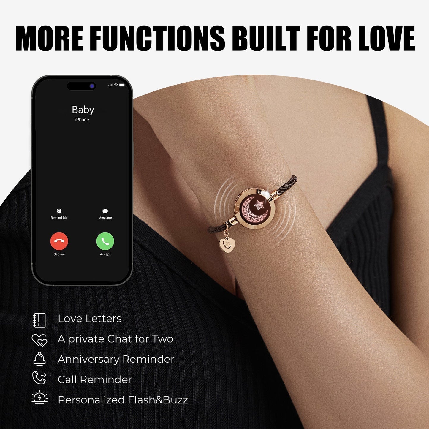 MODENIX™ – LONG DISTANCE TOUCH BRACELETS FOR COUPLES