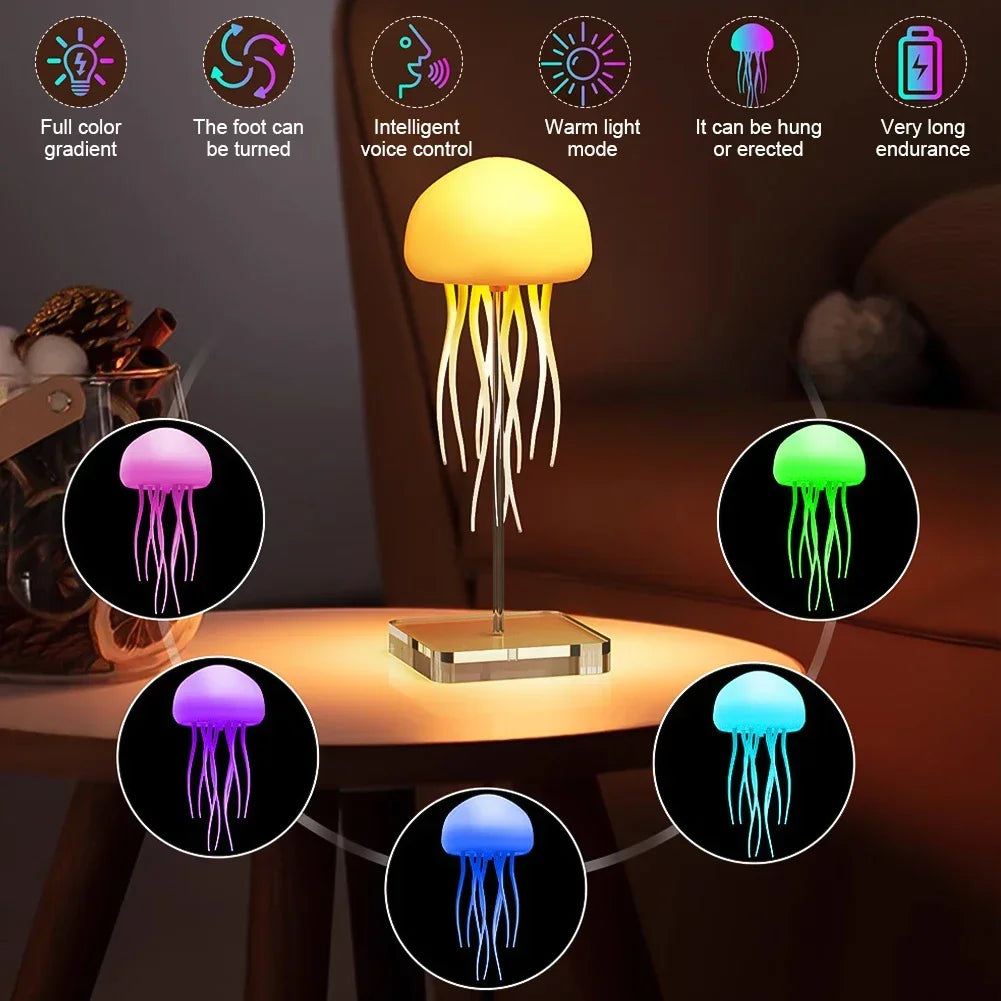 MODENIX™-CARTOON DANCING JELLYFISH NIGHT LIGHT