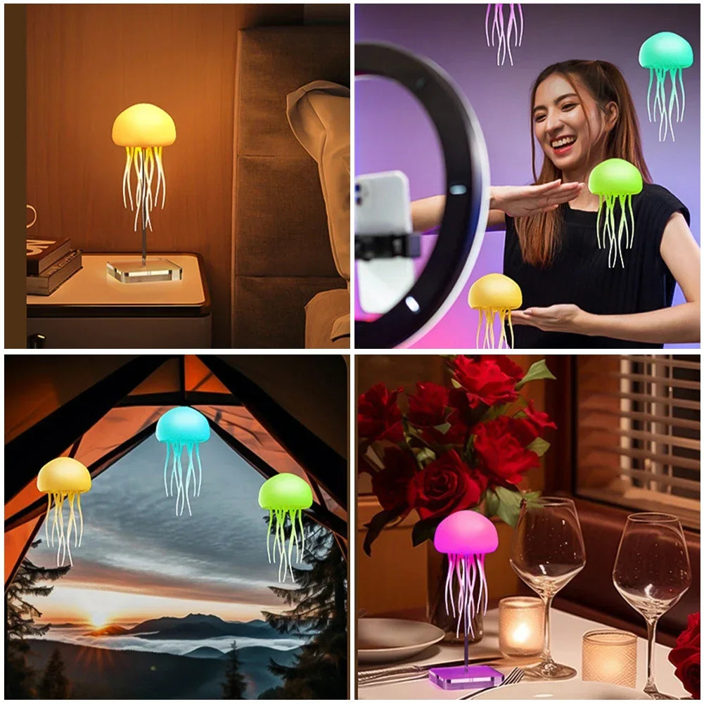 MODENIX™-CARTOON DANCING JELLYFISH NIGHT LIGHT