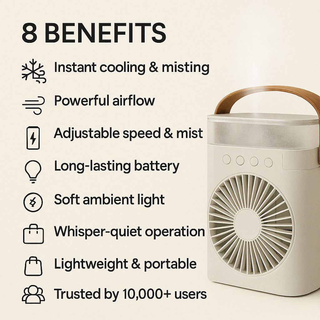 MODENIX™-Ice Air Cooling Fan