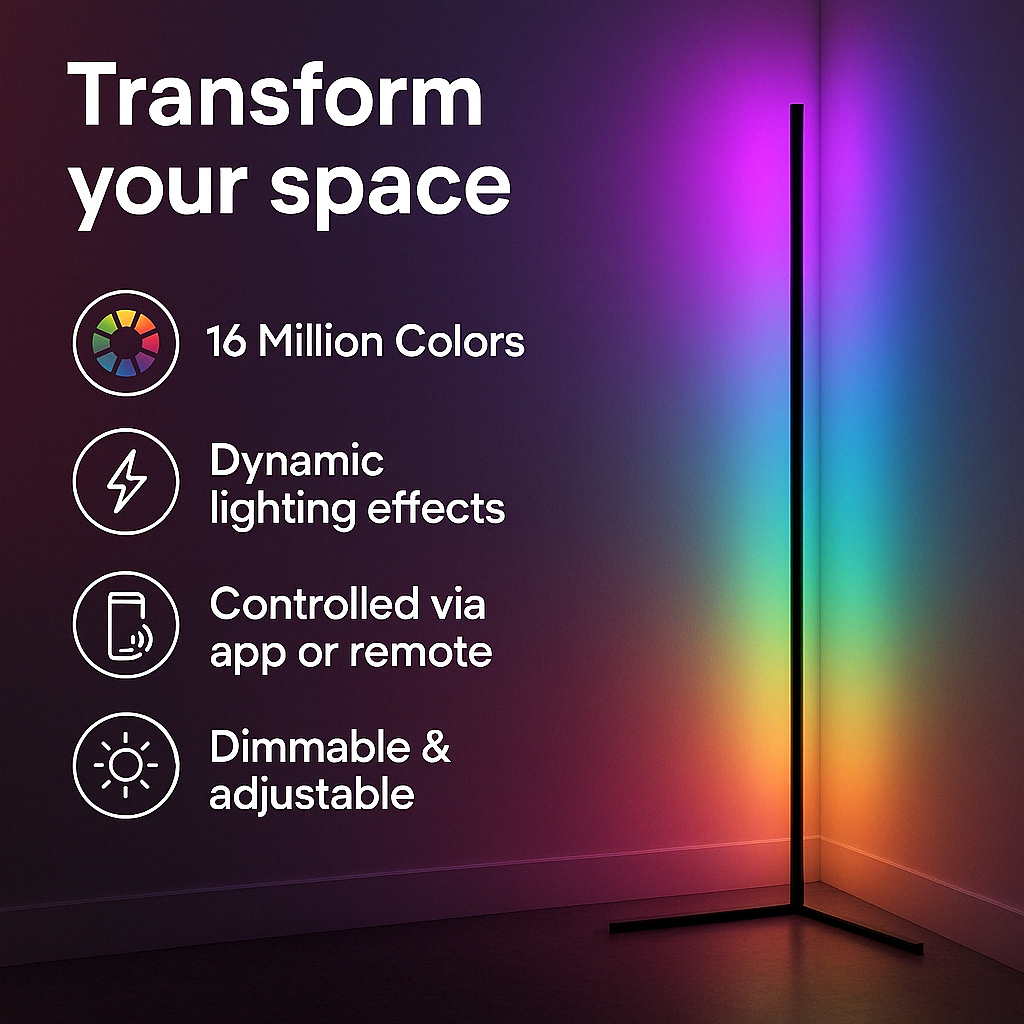 MODENIX™-LED Corner Floor Lamp