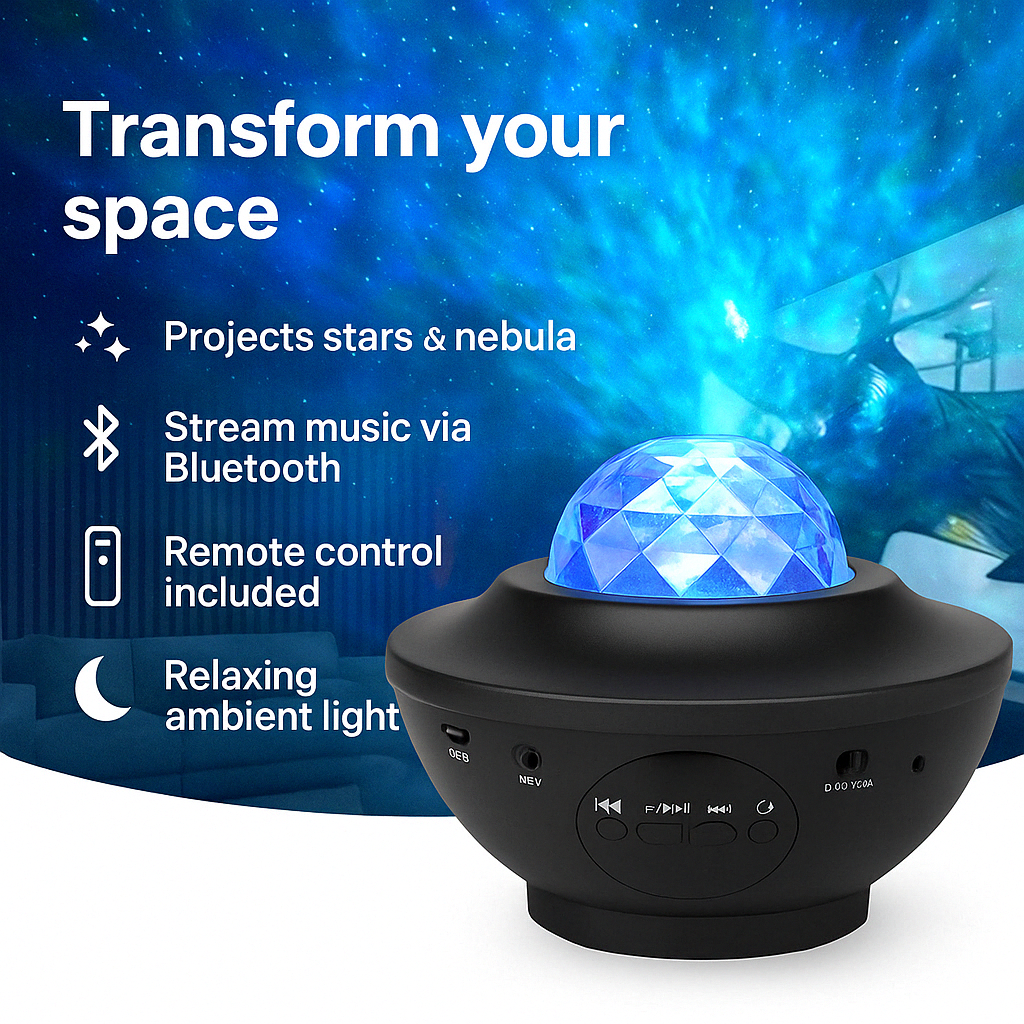 MODENIX™-Galaxy Projector Lamp