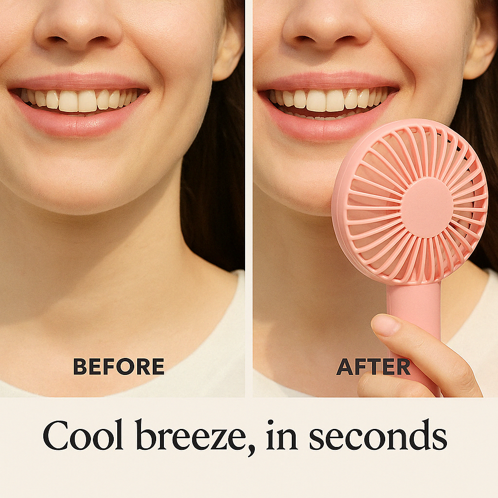 MODENIX™-Portable Handheld Mini Rechargeable Fan