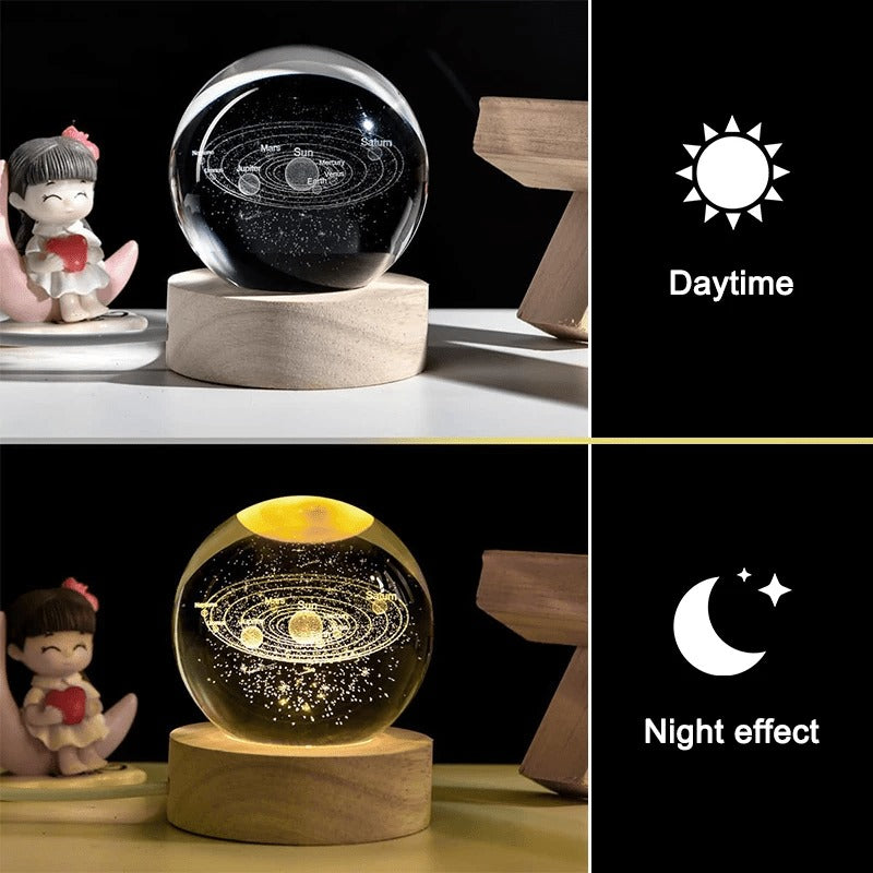 MODENIX™-Night Light Galaxy Crystal Ball Lamp